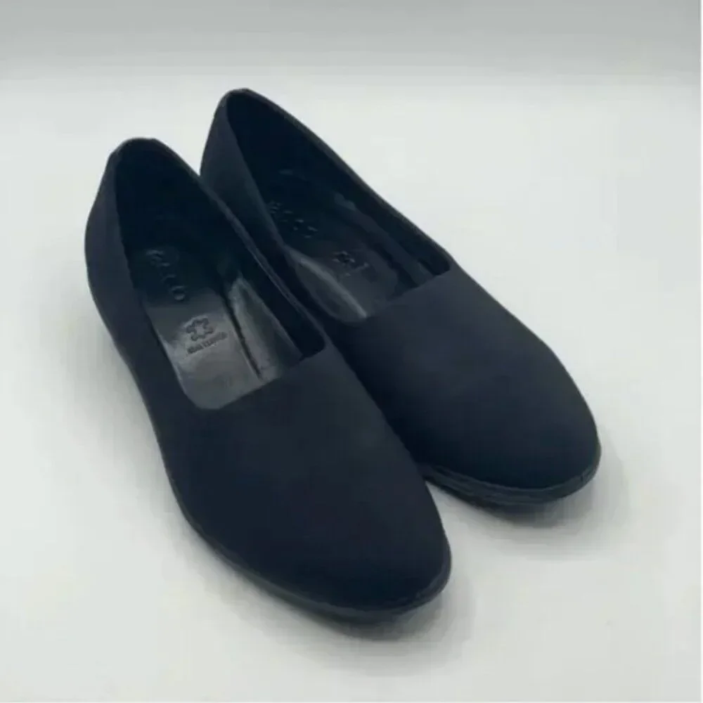 ECCO Women's Felicia Stretch Black Comfort Shoes Size 38
